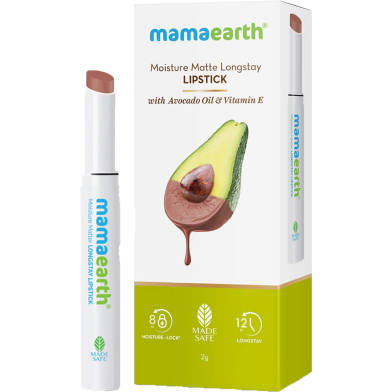 Mamaearth Moisture Matte Longstay Lipstick 09 Espresso Brown image