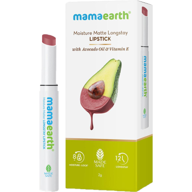 Mamaearth Moisture Matte Longstay Lipstick 02 Plum Punch image