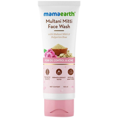 Mamaearth Multani Mitti Face Wash 100ml image