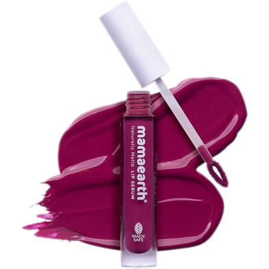 Mamaearth Naturally Matte Lip Serum - 03 Berrydict Magenta (Pink) - 3 ml image