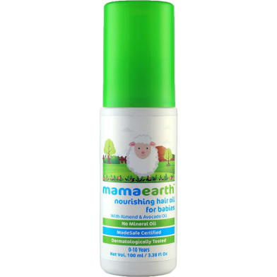 Mamaearth Nourishing Hair Oil for Babies 100 ml image