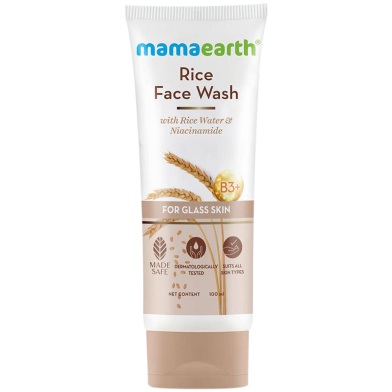 Mamaearth Rice Face Wash 100ml image