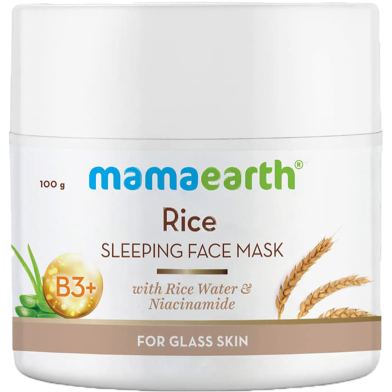 Mamaearth Rice Sleeping Face Mask 100 gm image