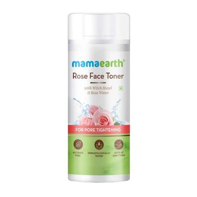 Mamaearth Rose Face Toner with Witch Hazel and Rose Water for Pore Tightening image