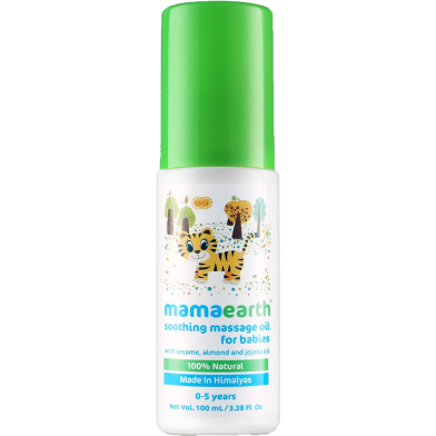 Mamaearth Soothing Massage Oil for Babies 100 ml image