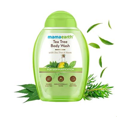 Mamaearth Tea Tree Body Wash With Tea Tree and Neem For Skin Purification image