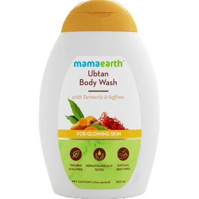 Mamaearth Ubtan Body Wash 300 ml image