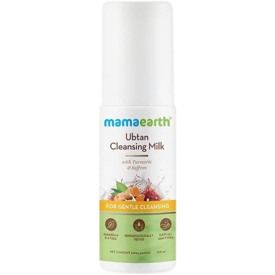 Mamaearth Ubtan Cleansing Milk for face - 100 ml image