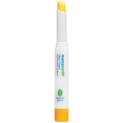 Mamaearth Ubtan Tinted 100 Percent Natural Lip Balm With Turmeric And Saffron image