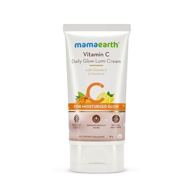 Mamaearth Vitamin C Daily Glow Lumi Cream with Vitamin C and Turmeric for Moisturizing Glow - 30g image