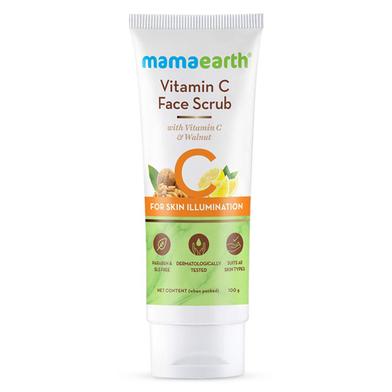 Mamaearth Vitamin C Face Scrub - 100g image