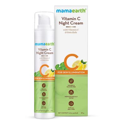 Mamaearth Vitamin C Night Cream - 50g image