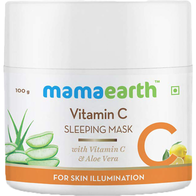 Mamaearth Vitamin C Sleeping Mask 100 gm image