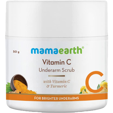 Mamaearth Vitamin C Underarm Scrub 50 gm image