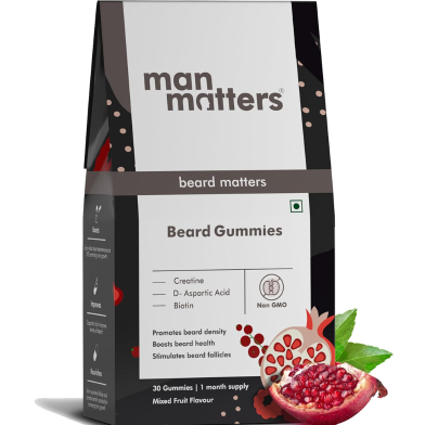 Man Matters Beard Gummies 1 Month Supply image