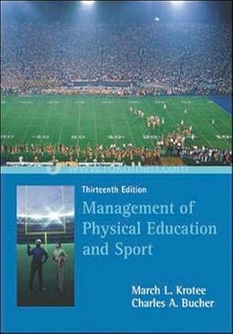Management Of Physical Education And Sport image