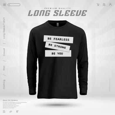 Manfare Premium Casual Long Sleeve T Shirt For Men image