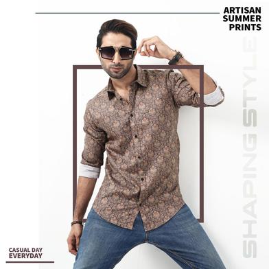 Manfare Premium Casual Printed Shirt For Men image