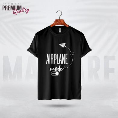 Manfare Premium Graphics T Shirt Black Color For Men image