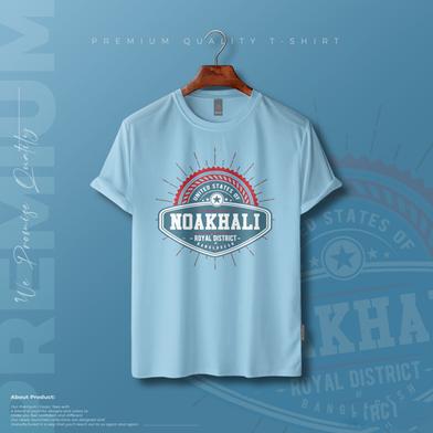 Manfare Premium Graphics T Shirt Turquoise color For Men image