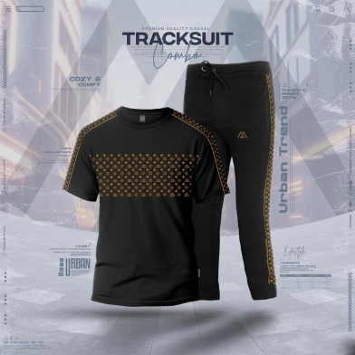 Manfare Summer Tracksuit Combo T-Shirt and Joggers image