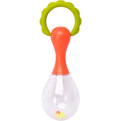 Maracas Baby Hand Teether With Jhunjhuni CN -1 Pcs image