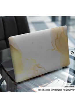 DDecorator Marble Texture Laptop Sticker image