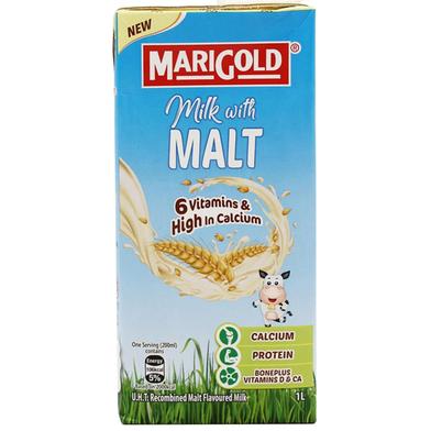 Marigold Milk With Malt 6 V and C Uht Milk Petra Pack 1Ltr (Malaysia) - 145300189 image