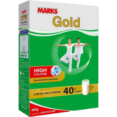 Marks Gold Low Fat Milk Powder 400 gm image