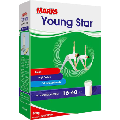 Marks Young Star F.C Milk Powder 400 gm image