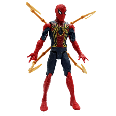 Marvel Avengers- All Characters Action Figure Hard Rubber Toys For Kids (figure_av_spiderman_1pcsbox) Spider Man -1 Pcs image