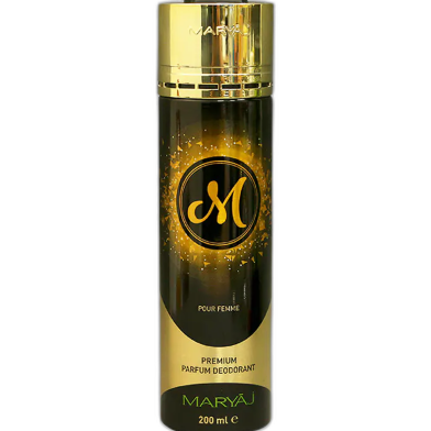 Maryaj M Premium Perfume Deodorant Body Spray for Women - 200ml image