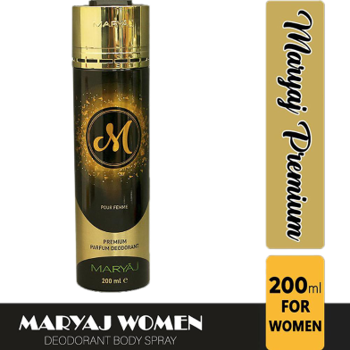 Maryaj M Premium Perfume Deodorant Body Spray for Women - 200ml image