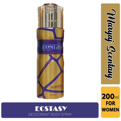 Maryaj Scentasy Ecstasy Deodorant Body Spray for Women - 200ml image