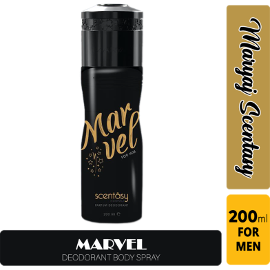 Maryaj Scentasy MARVEL Deodorant Body Spray for Men - 200ml image