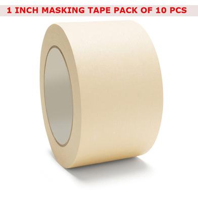 Masking Tape 1 inch- Pack Of 10 Pcs image