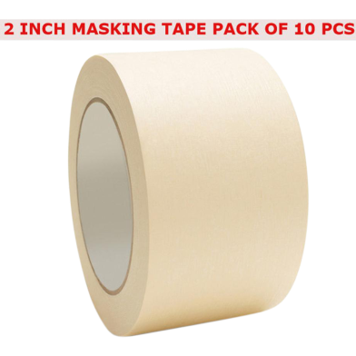 Masking Tape 2 inch - Pack Of 10 Pcs image