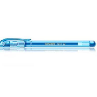 Matador Aqua Gel Pen Blue Ink - 5 Pcs image