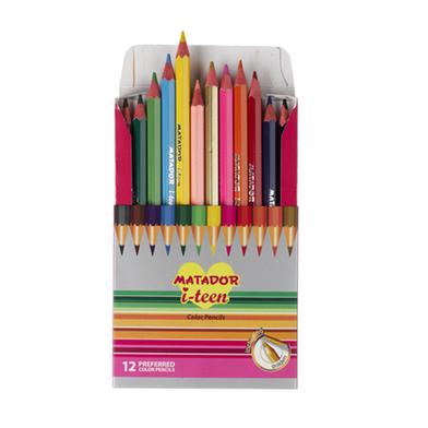 Matador i-teen Color Pencil Half Size - 12 Color image