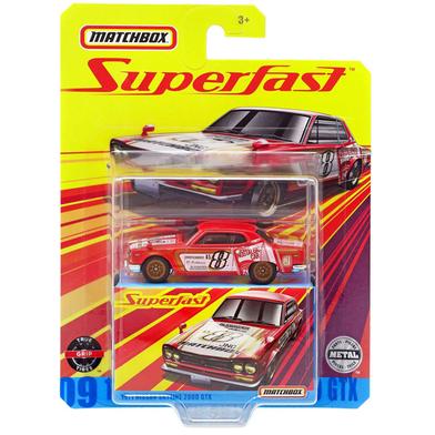 Matchbox Premium Superfast P00017 – 1971 Nissan Skyline 2000 GTX – 09 – Red image
