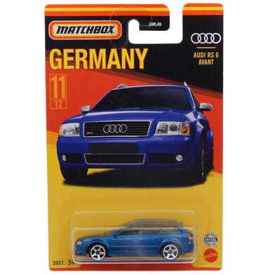 Matchbox Regular Card P00015 – Germany – 2021 Audi RS 6 Avant – 11/12 image