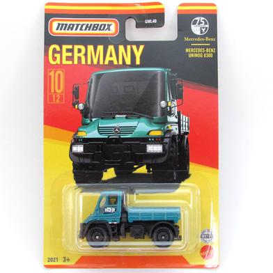 Match Box Mercedes – Benz Unimog U300 10/12 Germany Green image