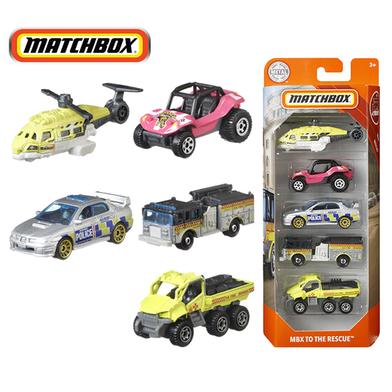 Matchbox 5 Car Gift Pack - City Adventure image
