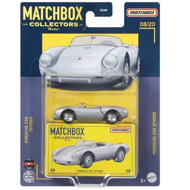 Matchbox Collectors – Porsche 550 Spyder Silver color image