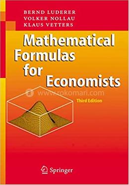 Mathematical Formulas for Economists image