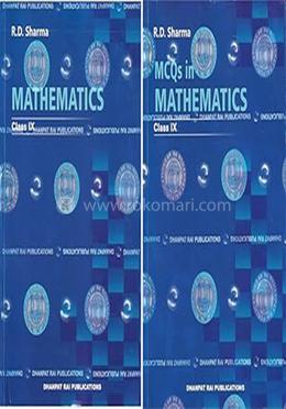 Mathematics For Class 9 - with MCQs (Set of 2 Books)