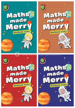 Maths Made Merry Workbook : Set of 4 Math Activity Books