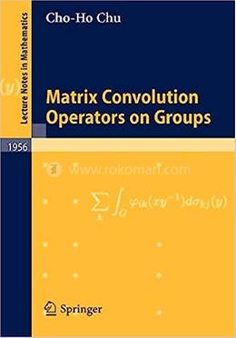 Matrix Convolution Operators On Groups image