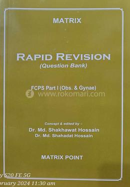 Matrix Rapid Revision Question Bank For FCPS Part - 1 - Obs and Gynae image