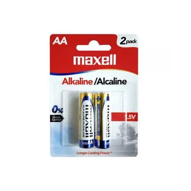Maxell Alkaline Battery Size AA 2 pcs image